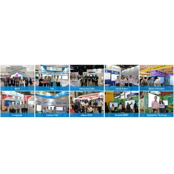75 Inch 4K Multi-Media All-in-One Interactive Display with Digital Interconnected Drawboard Document Scanner for School Meeting