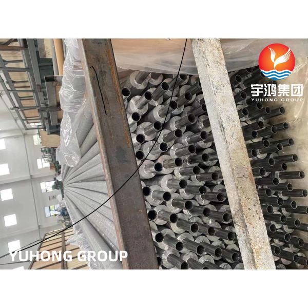 Stainless Steel Extruded Fin Tubes TP304 With AL1060 Fins For Condenser