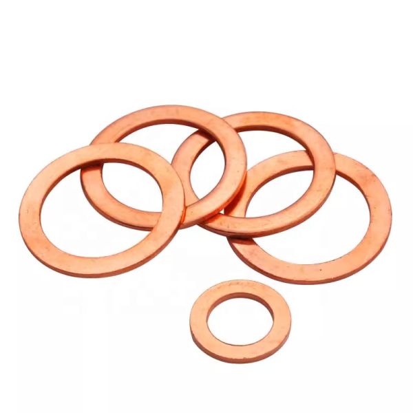 Metal Flat Washers and Copper Round Washers for Customized Applications