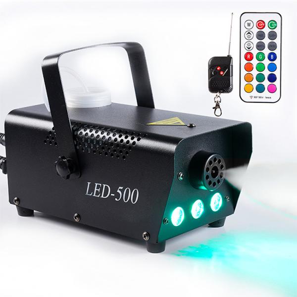 RGB Halloween Smoke Machine Mini LED Fog Machine Bar Wedding Smoking Machine