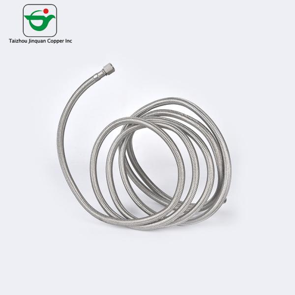 Faucet 1/2''X1/2" SUS304 COMP Flexible Brass Hose