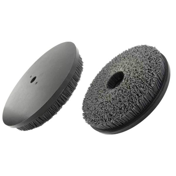 Abrasive Nylon Sanding Wheel Disc Brush For Industrial Aluminum Profile Polishing