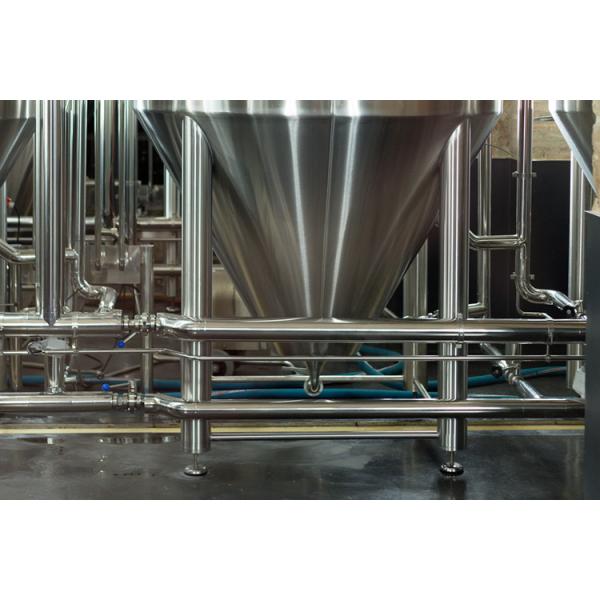 300 Gallon Stainless Steel Fermenter Wine Jacket Storage For Brewing Equipment