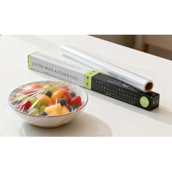 High Quality PE Clear Cling Film for Food Wrap Fruits and Vegetables Food Packaging