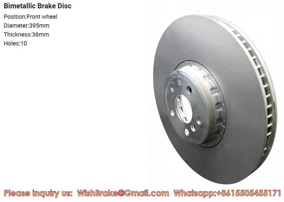 Customized Bimetallic Brake Disk For BMW - Carbon Ceramic G20 Performance 4243106110 Brake Disc for AURION for for ES A3-High Carbon Bimetallic Rear
