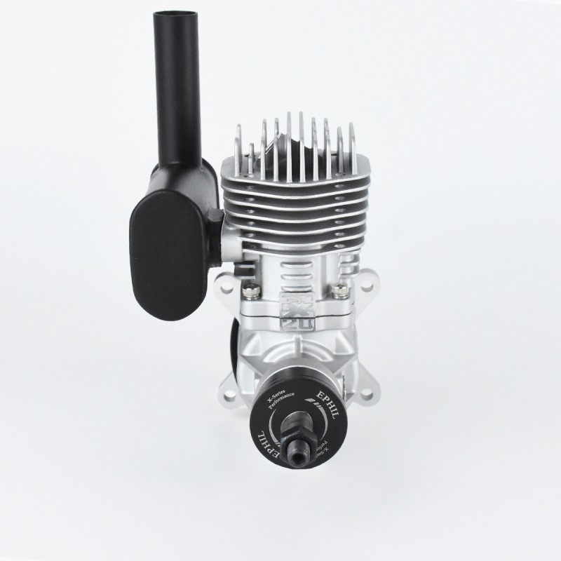 X-20Cc-S Model Aircraft Single-Cylinder Two-Stroke Side-Displacement Fixed-Wing Gasoline Engine Durable Metal Construction