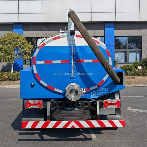 Special Electric Septic Tank Pumping Truck for Custom's Requirement and Customized Design Options