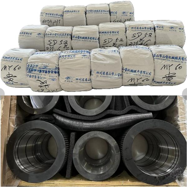 Unparalleled Roller Shell Performance For Your Feed Machinery With Straight Teeth Close-End