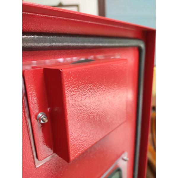 Lockable Weatherproof Fire Extinguisher Cabinets Cold Rolled Steel Made