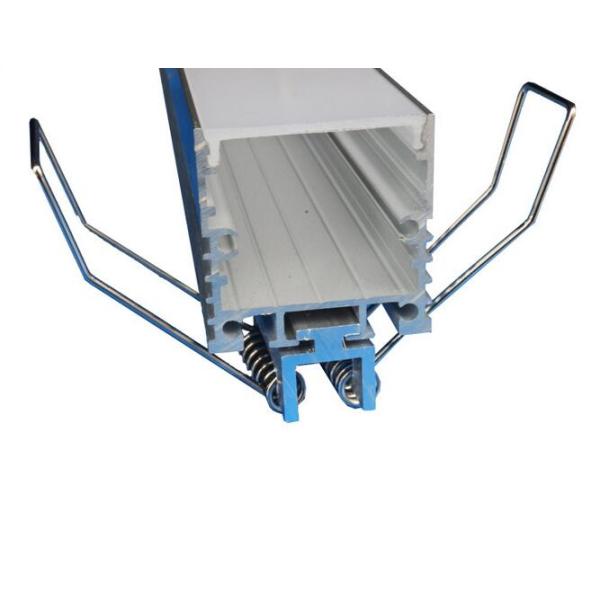 Standard 6063 T5 Led Aluminium Channel / Led Strip Light Profile Max 34mm Width