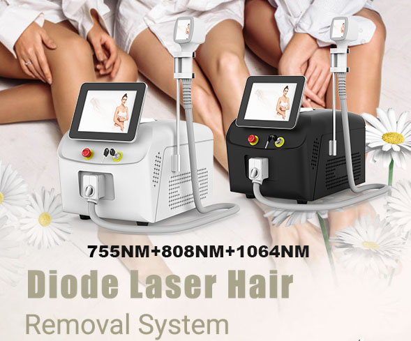 1200w Diode Laser Hair Removal Machine Salon 1-200J/CM2 Multifunction Beauty Machine