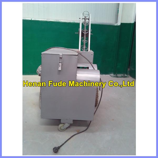 Quality small garlic root and stem cutting machine, garlic root cutter for sale