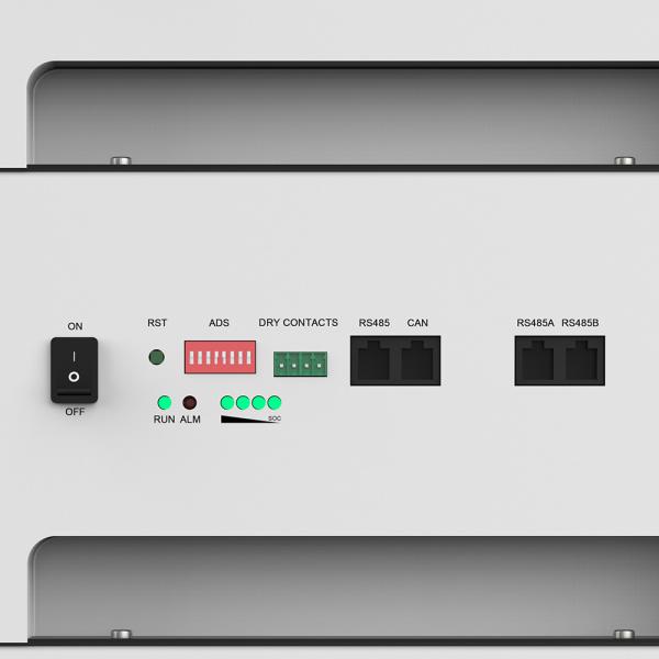 Multiscene 51.2V Battery Storage System , LED Indicator Lithium Ion Storage Batteries