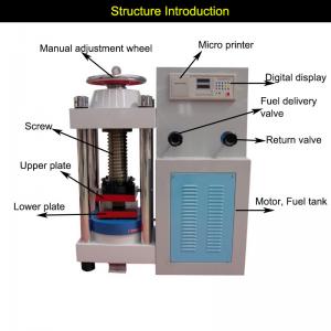 Buy cheap Automatic Hydraulic Pressure Concrete Compression Strength Testing Equipment product