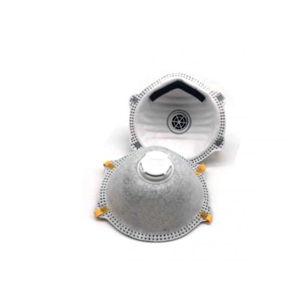 CE Approved Cool Breathing Mask , FFP2 Carbon Dust Mask With Valve