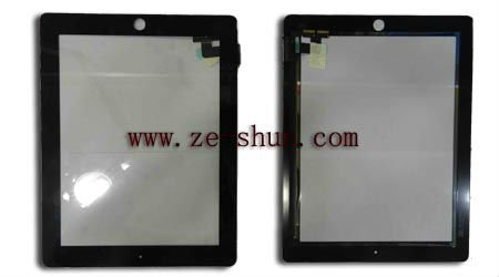 black IPad 2 Digitizer Replacement touchscreen