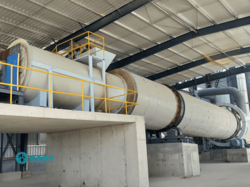 OEM Rotary Drum Dryer 32TPH - 36TPH Rotary Dryer System Solution