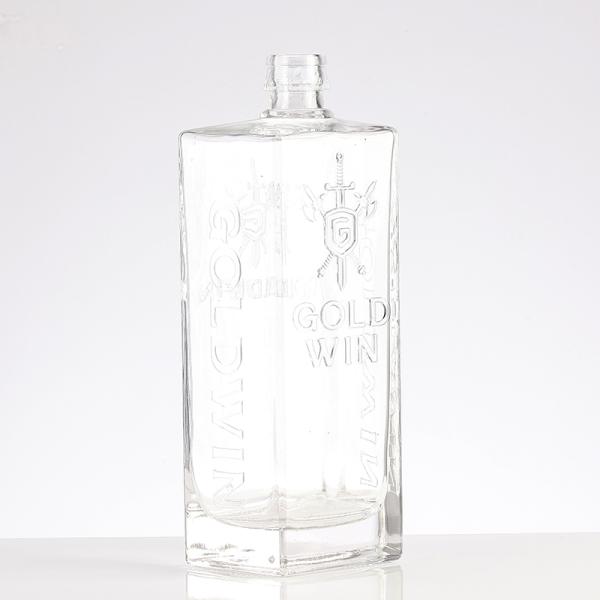 Customized 500ml Glass Bottles for Gin Whisky Clients' Specific Requirements