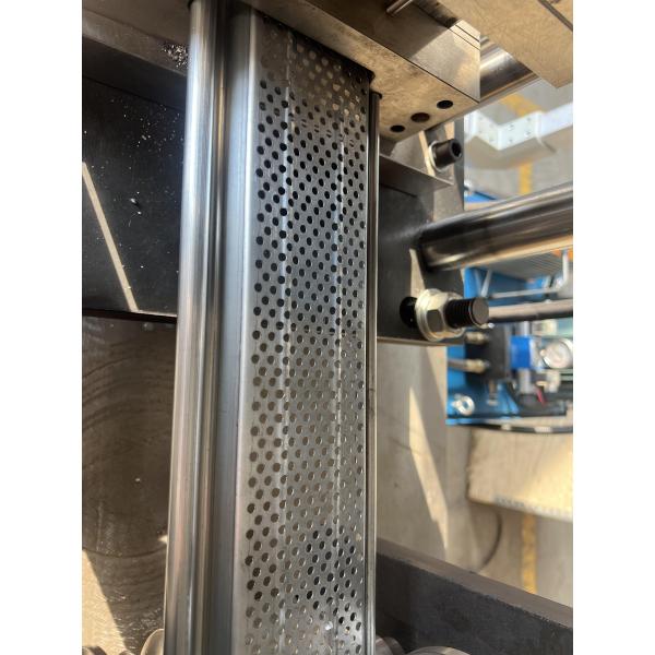 OEM Customized Metal Galvanized Steel Shutter Door Mesh Hole Punching Press Machine Line
