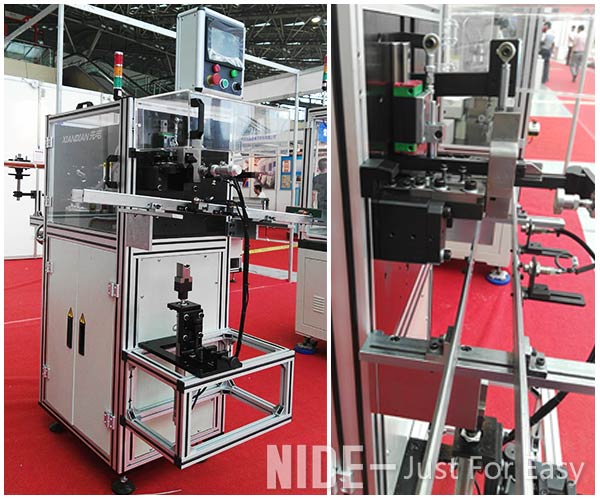 Slot Induction Motor Winding Machine For Motor Rotor Outside Diameter 20 - 55mm