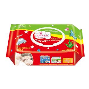 Buy cheap Alcohol-Free Organic Cotton Baby Wipes Private Label 15*20CM Sheet Size product