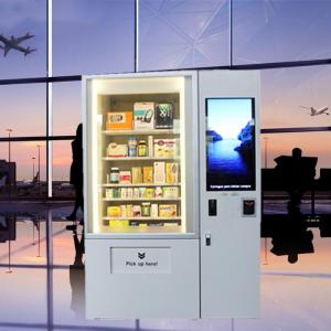 China Coin Acceptor Digital Mini Mart Vending Machine With Online Web Remote System on sale