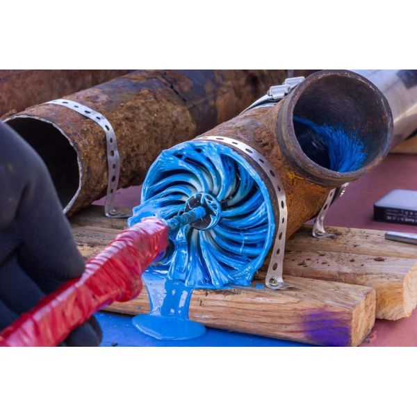 Premium Nylon Pipe Coating Brush Sewer Relining for Dusting and Spraying for 6/8/10 mm Cable
