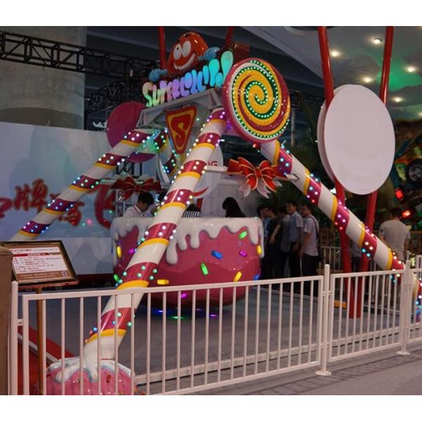 45 Degree Swing Pendulum Amusement Ride 2200W For Indoor Shopping Mall