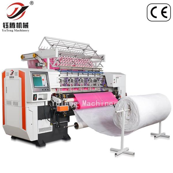 PLC Computerised Lock Stitch Quilting Machine For Bed Sheet Making