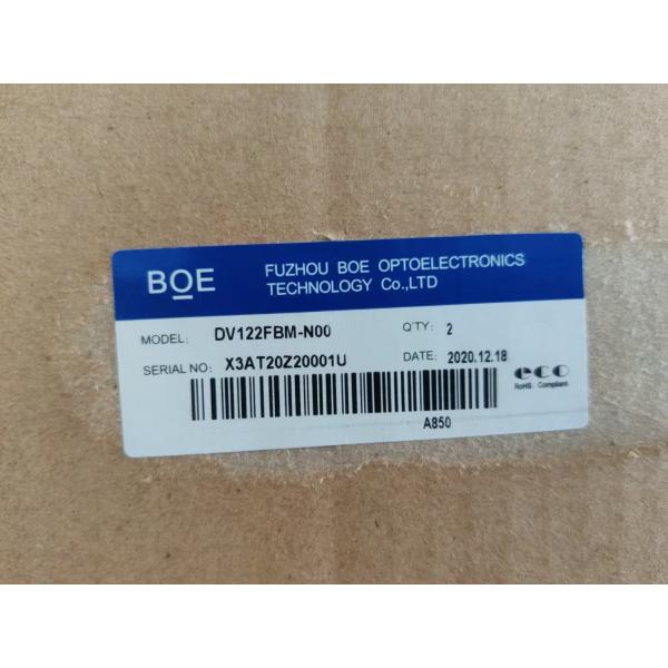 880×1080 114PPI 30pin 250cd/M2 Digital Signage Lcd Screen DV122FBM-N00