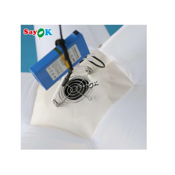 1.5m 16 Colors Changing Led Lights Inflatable Star For Wedding Stage Party Decoration