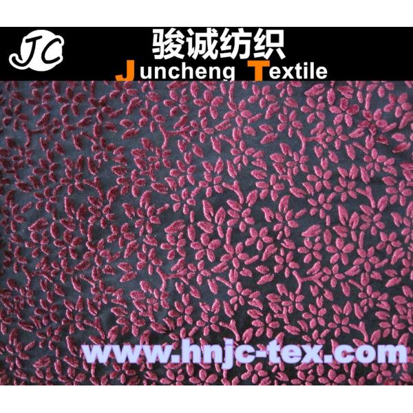New burnout various style polyester fabric miro velvet fabric women apparel fabric