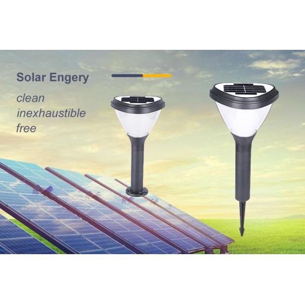 4.5W 7000mAH Solar Powered Garden Lights IP65 Alu PC Waterproof