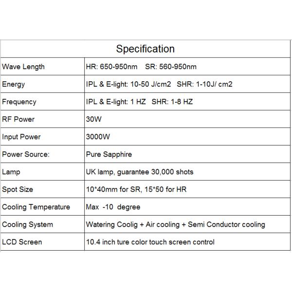 Newest Ipl + e-light+ SHR 3 in 1 Hair removal device/CE/laser mini elight