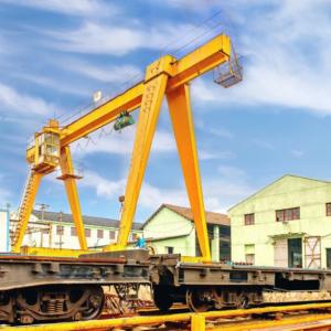 China Rigid Box Type Mineral Area Single Beam Gantry Crane Span Up To 30M on sale