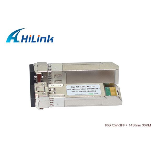 30km Fiber Optic Transceiver CWDM Mux Demux Module 10G 1450nm HUAWEI Compatible