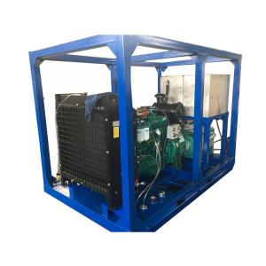 Buy cheap 75KW Industrial Pressure Washing Equipment For Heat Exchanger Pipes Cleaning 350bar product