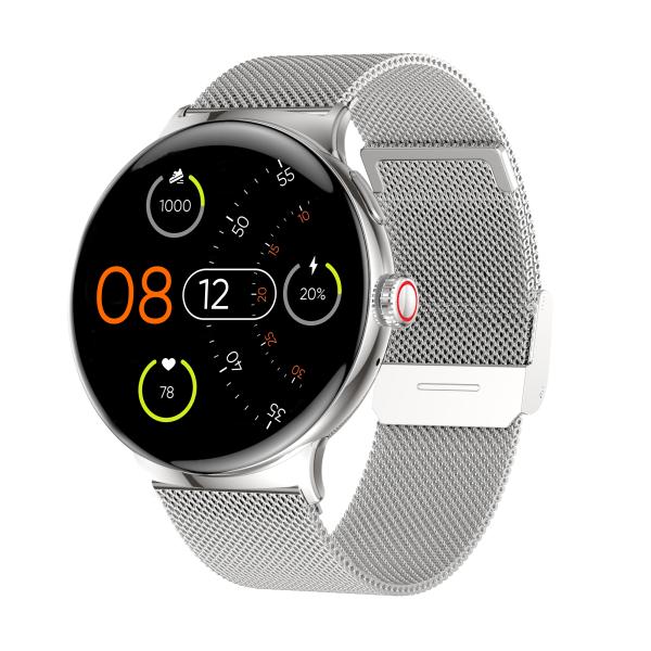Men Bluetooth Calling Smartwatch BT3.0 + BLE 5.2 Aluminum Alloy Button Customized