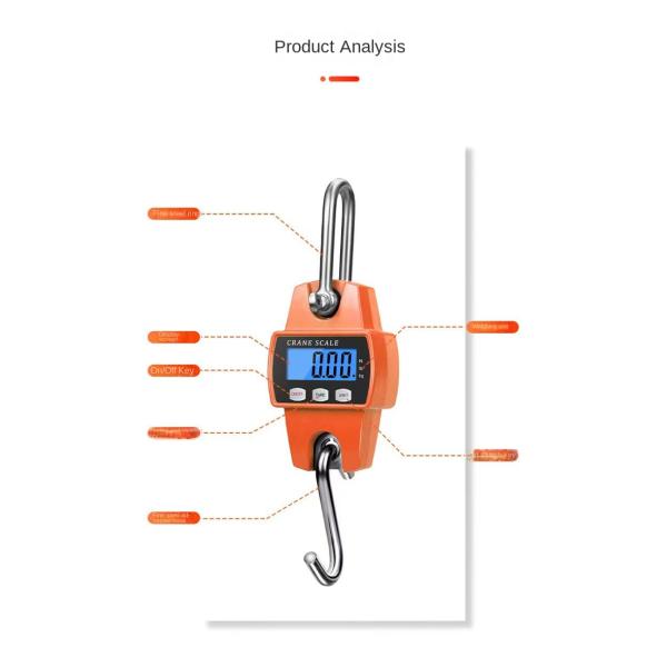 Veidt Weighing OCS-L Crane Scale Portable Hanging Scale Digital Hanging Weight Hook Scale