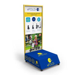 Buy cheap Oak Electric Bicycle Stand Electric Scooter Stand Display For Retail Shop from wholesalers