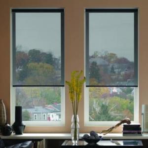 China Anti Static Semi Blackout Blinds , Roller Window Shades For Kitchen Bathroom on sale