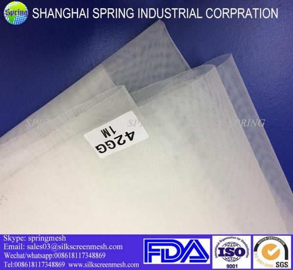 Quality Milling Nylon Flour Bolting Cloth Food Grade Wheat Flour Filter Mesh ISO9001 for sale
