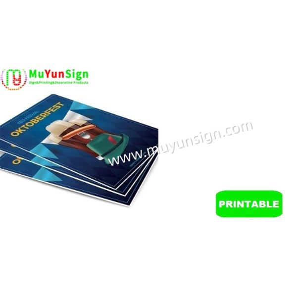 Sign Making Paper Foam Board Customized Color Matte Finish Digital Printing