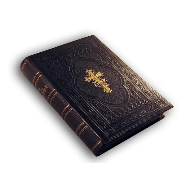 Sewing Binding Custom Bible Printing Services Embossing Paperboard Material