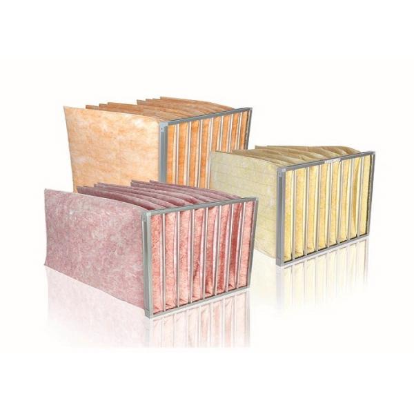 FFU Air Filtration System Bag Air Filters , Charcoal Air Purifying Bags ISO