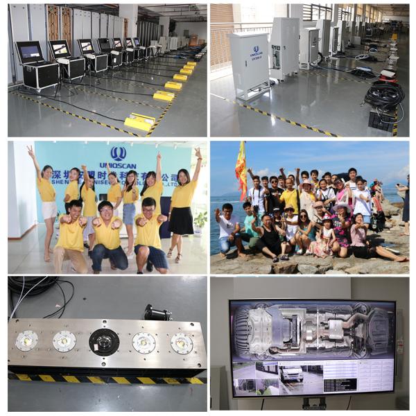 UV300-F Under Vehicle Inspection Scanner / Car Surveillance System With LCD Screen