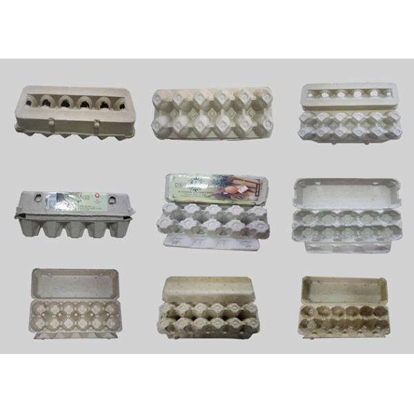 Rotary Type Paper Egg Tray Machine For Egg Tray / Egg Carton / Egg Box Hot Air Forming Production Line