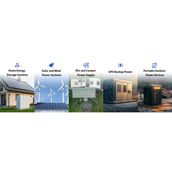 High Safety Lifepo4 Battery Pack Long Life 48V 100Ah For Solar Energy Storage RV Applications