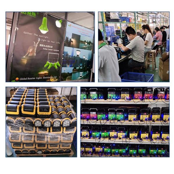 Night Market Solar Rechargeable Emergency Light ODM OEM