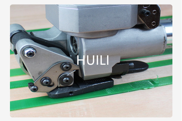 PP PET pneumatic strapping machine 13-25mm pneumatic strapping tool with hot melt adhesive